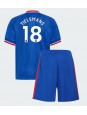 Otroški Nogometna dresi replika Manchester United Youri Tielemans #18 Gostujoči 2026-27 Kratek rokav (+ hlače) Otroški Nogometna dresi replika Manchester United Youri Tielemans #18 Gostujoči 2026-27 Kratek rokav (+ hlače)